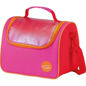 Maped PICNIK ORIGINS bolsa de almuerzo, rosa, 100% poliéster, forro PEVA, correa de hombro, 1 ud. 872107