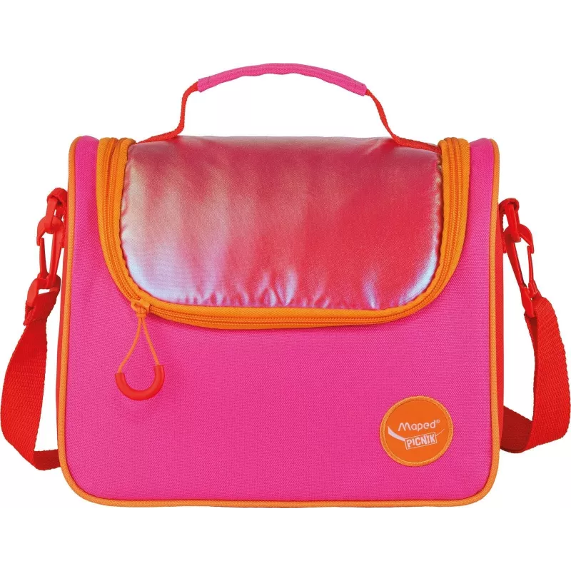 Maped PICNIK ORIGINS bolsa de almuerzo, rosa, 100% poliéster, forro PEVA, correa de hombro, 1 ud. 872107