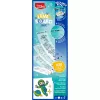 Maped Creativ LUMI BOARD Space recambio - 35 hojas transparentes y temáticas para mesas de luz LED 907097