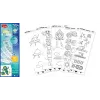 Maped Creativ LUMI BOARD Space recambio - 35 hojas transparentes y temáticas para mesas de luz LED 907097