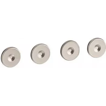 Tapa embellecedora con tornillos Legrand Sol, 4 uds., gris, resistencia a impactos IK10 077896
