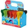 Set de lápices de colores triangulares Maped Color'Peps Infinity, 72 colores distintos, minas macizas, irrompibles, duran 8 veces más que los lápices de colores jumbo 864602