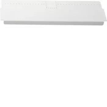 Hager universN Placa separadora horizontal UZ02T1