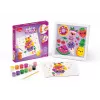 Set de pintar por números Maped Creativ Kawaii Food Sweet - 2 lienzos preimpresos, 10 pinturas acrílicas, pincel, a partir de 7 años 907088