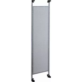 Armario de distribución universal Hager UN41TN, puerta de acero inoxidable, 600x250x52 mm