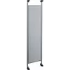 Armario de distribución universal Hager UN41TN, puerta de acero inoxidable, 600x250x52 mm