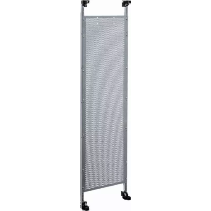 Armario de distribución universal Hager UN41TN, puerta de acero inoxidable, 600x250x52 mm