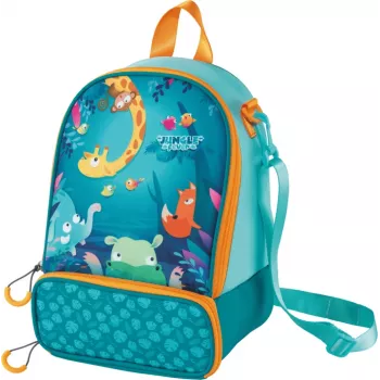 Mochila infantil Maped PICNIK Jungle Fever, turquesa, 6,16 L, poliéster, guardería 879099