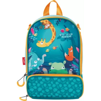Mochila infantil Maped PICNIK Jungle Fever, turquesa, 6,16 L, poliéster, guardería 879099