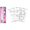 Recambio Maped Creativ Princess para mesas de luz LED LUMI BOARD, 20 hojas de papel transparente 907096