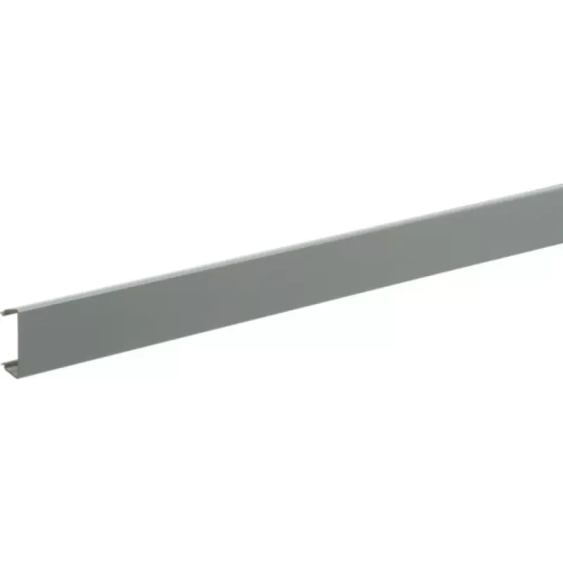 Perfil aislante para barras colectoras Hager S941L 30x10 mm, 1000 mm, gris