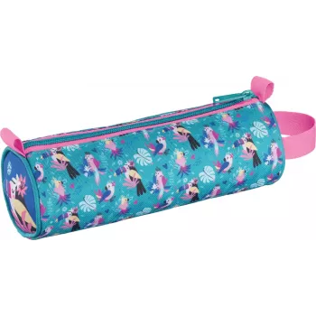Estuche enrollable Maped Tropical, poliéster, cremallera, anilla de transporte, multicolor 932904