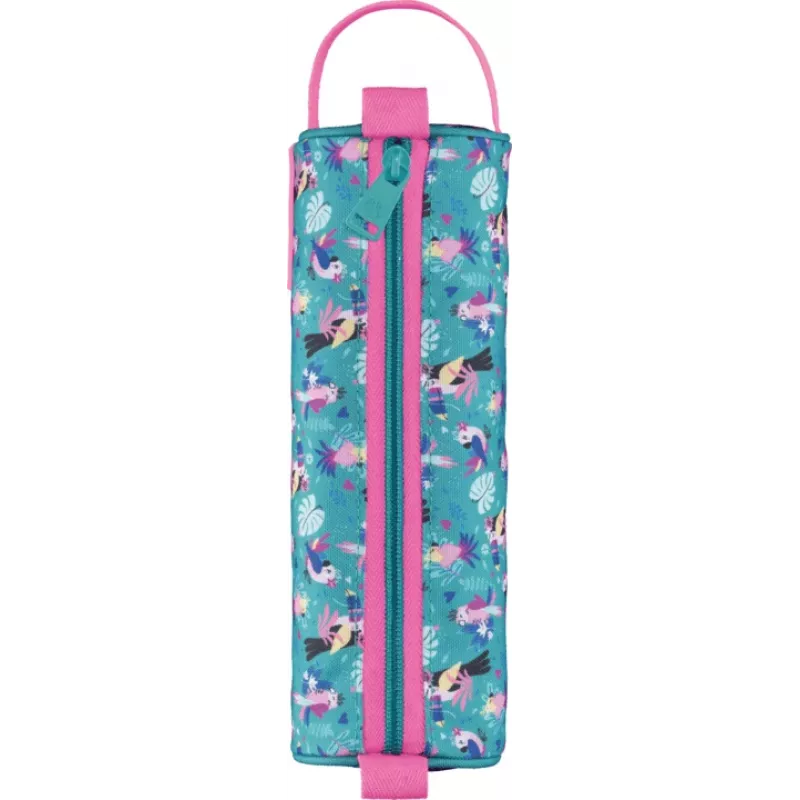 Estuche enrollable Maped Tropical, poliéster, cremallera, anilla de transporte, multicolor 932904