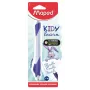 Bolígrafo de tinta borrable Maped KIDY learn conejo, tinta azul, 0,7 mm, blíster 229600