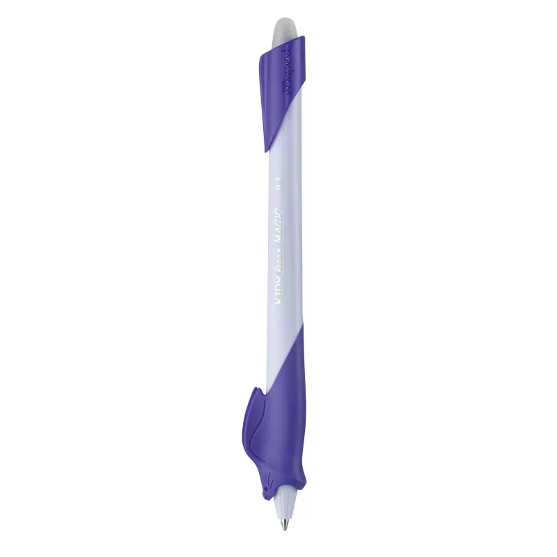 Bolígrafo de tinta borrable Maped KIDY learn conejo, tinta azul, 0,7 mm, blíster 229600
