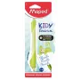 Bolígrafo borrable Maped KIDY learn camaleón, tinta azul, 0,7 mm, blíster 229700