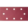 Pack de 10 hojas de lija con velcro Bosch 2609256A90, 185 mm x 93 mm, grano 120, perforadas