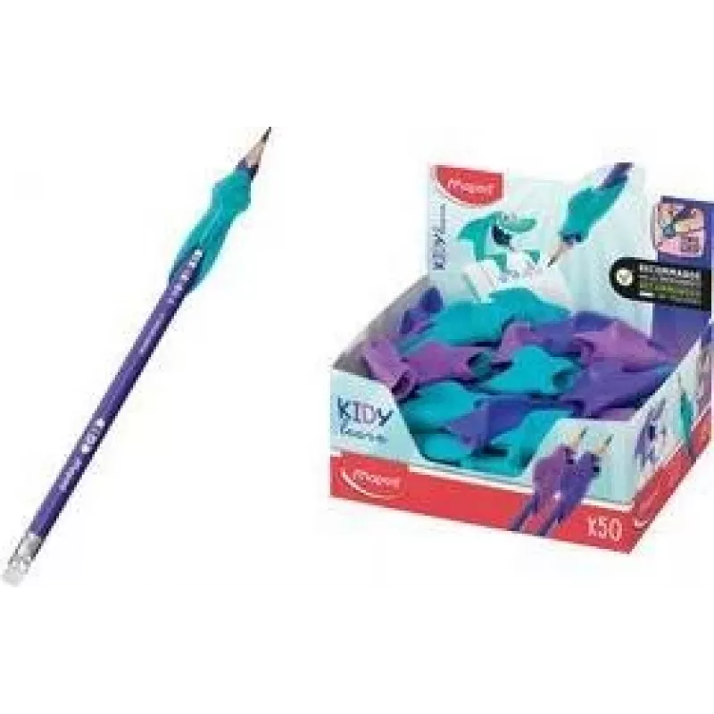 Maped KIDY learn agarre ergonómico para lápiz, varios colores, expositor de 50 853902