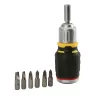 STANLEY FatMax set de destornillador multi-bit de 6 puntas FMHT0-62688 - negro/amarillo