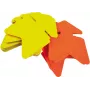 agipa etiqueta símbolo flecha, amarillo/naranja, 160 x 240 mm, de doble cara, 1 ud. (022925)