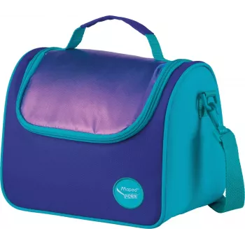 Maped PICNIK ORIGINS bolsa de almuerzo isotérmica con correa de hombro, aqua, 100% poliéster, forro PEVA 872108