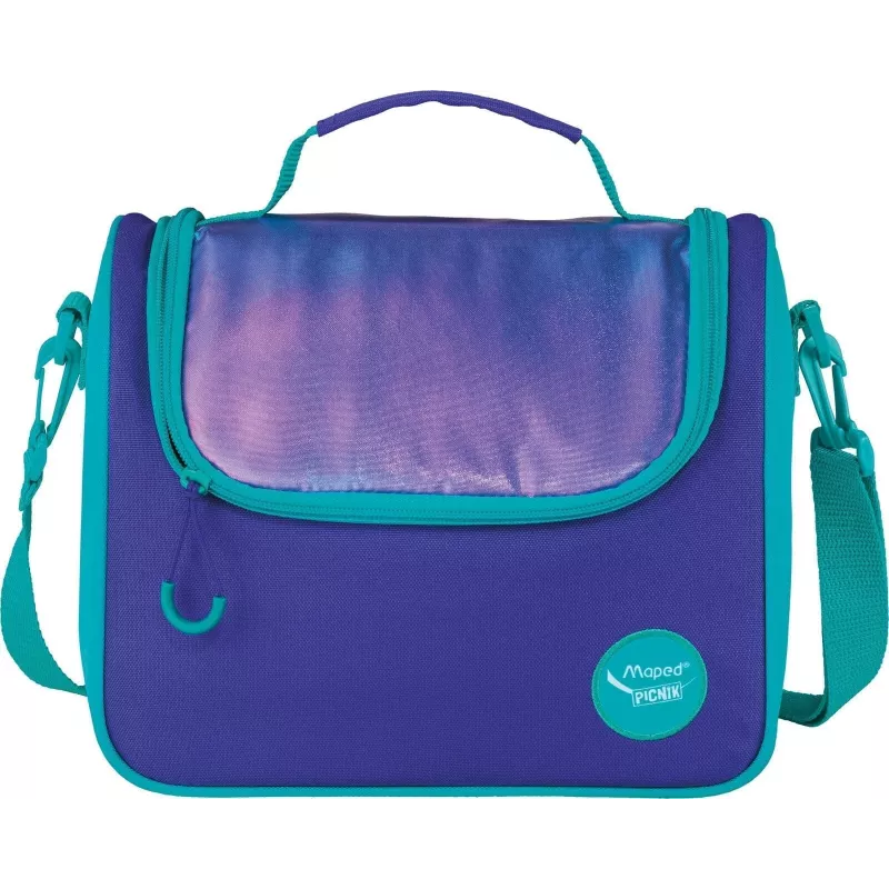 Maped PICNIK ORIGINS bolsa de almuerzo isotérmica con correa de hombro, aqua, 100% poliéster, forro PEVA 872108
