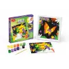 Maped Creativ set de pintar por números - loro y mariposa, 2 motivos, 10 pinturas acrílicas, a partir de 7 años 907085