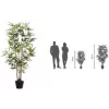 PAPERFLOW planta artificial de bambú 120 cm (PABAM120)