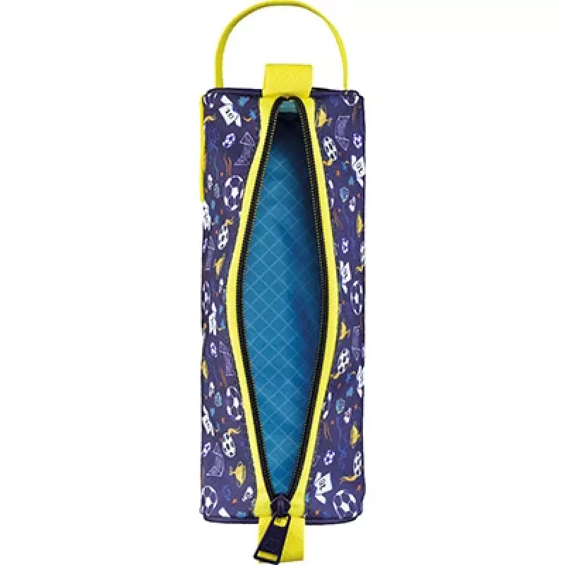 Maped estuche enrollable de bolígrafos fútbol, poliéster con estampado, cremallera, correa de transporte, 1 unidad (932906)