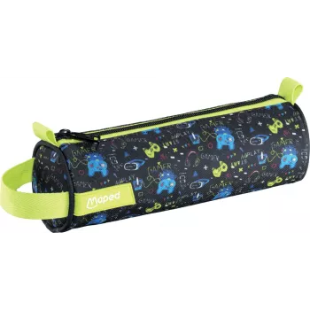 Maped estuche gaming y video, poliéster, cremallera, correa de transporte, estampado multicolor, 1 unidad 932907