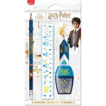 Maped set de escritura infantil Harry Potter, 4 piezas, blíster 981879
