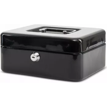 MAUL caja de caudales 56102-90, negra, 200 x 170 x 90 mm