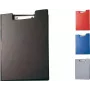 MAUL carpeta con pinza A4 con revestimiento de film, negra 23392-90