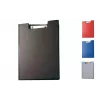MAUL carpeta con pinza A4 con revestimiento de film, negra 23392-90