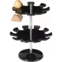 Soporte de sellos redondos MAUL 18 compartimentos, 2 niveles, negro, 190 mm de altura, 140 mm de diámetro (51018-90)