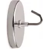 Gancho magnético MAUL con gancho grande, interior, acero inoxidable y acero, 52 mm de diámetro, gancho universal, para azulejos y metal 61555-96