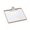 Tabla de pinza MAUL Classic, tablero de fibra dura, A4 horizontal, pinza nostálgica en el lado largo, pinza de acero, 1 unidad 2392670