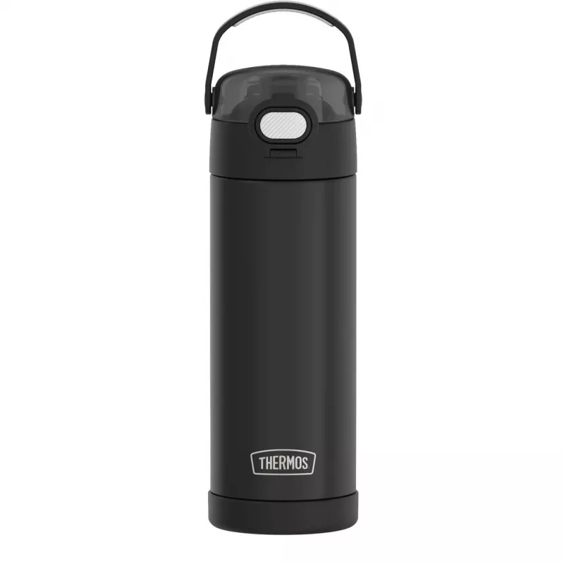Botella isotérmica THERMOS FUNTAINER 0,47 L acero inoxidable con asa plegable 4115.345.047