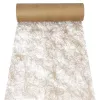 Camino de mesa/cinta decorativa PAPSTAR Sizoflor, dorado, 75% poliéster, 25% poliamida, impermeable, 1 unidad (37063)