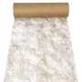 Camino de mesa/cinta decorativa PAPSTAR Sizoflor, dorado, 75% poliéster, 25% poliamida, impermeable, 1 unidad (37063)