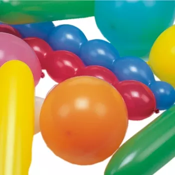 Globos de látex PAPSTAR XXL, diferentes formas y colores, extragrandes, 1 unidad 18668