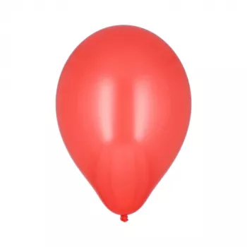 PAPSTAR Globos de látex rojos, 250 mm de diámetro, pack de 100, aptos para helio 18950