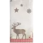 PAPSTAR Mantel navideño X-Mas Deer, similar a tela, Airlaid, 120 x 180 cm, 1 unidad (37225)
