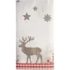 PAPSTAR Mantel navideño X-Mas Deer, similar a tela, Airlaid, 120 x 180 cm, 1 unidad (37225)
