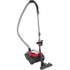 Fakir 3843003 Aspirador de suelo, 700 W, bolsa de polvo 3 L, filtro HEPA, aspirador en seco, rojo/negro