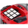 Fakir 3843003 Aspirador de suelo, 700 W, bolsa de polvo 3 L, filtro HEPA, aspirador en seco, rojo/negro