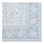 PAPSTAR ROYAL Collection Ornaments Servilleta, azul ártico, 400 x 400 mm, 4 capas, plegado 1/4, 1 ud. 37023