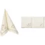 PAPSTAR Servilletas ROYAL Collection Communion / Confirmation, 40 x 40 cm, plegado 1/4, 3 capas, tissue premium, blancas, 50 unidades (37042)