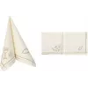PAPSTAR Servilletas ROYAL Collection Communion / Confirmation, 40 x 40 cm, plegado 1/4, 3 capas, tissue premium, blancas, 50 unidades (37042)