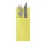 PAPSTAR Royal Collection Bolsa para servilletas, verde lima, tissue premium, 40 x 40 cm, plegado 1/8, 50 unidades 37333
